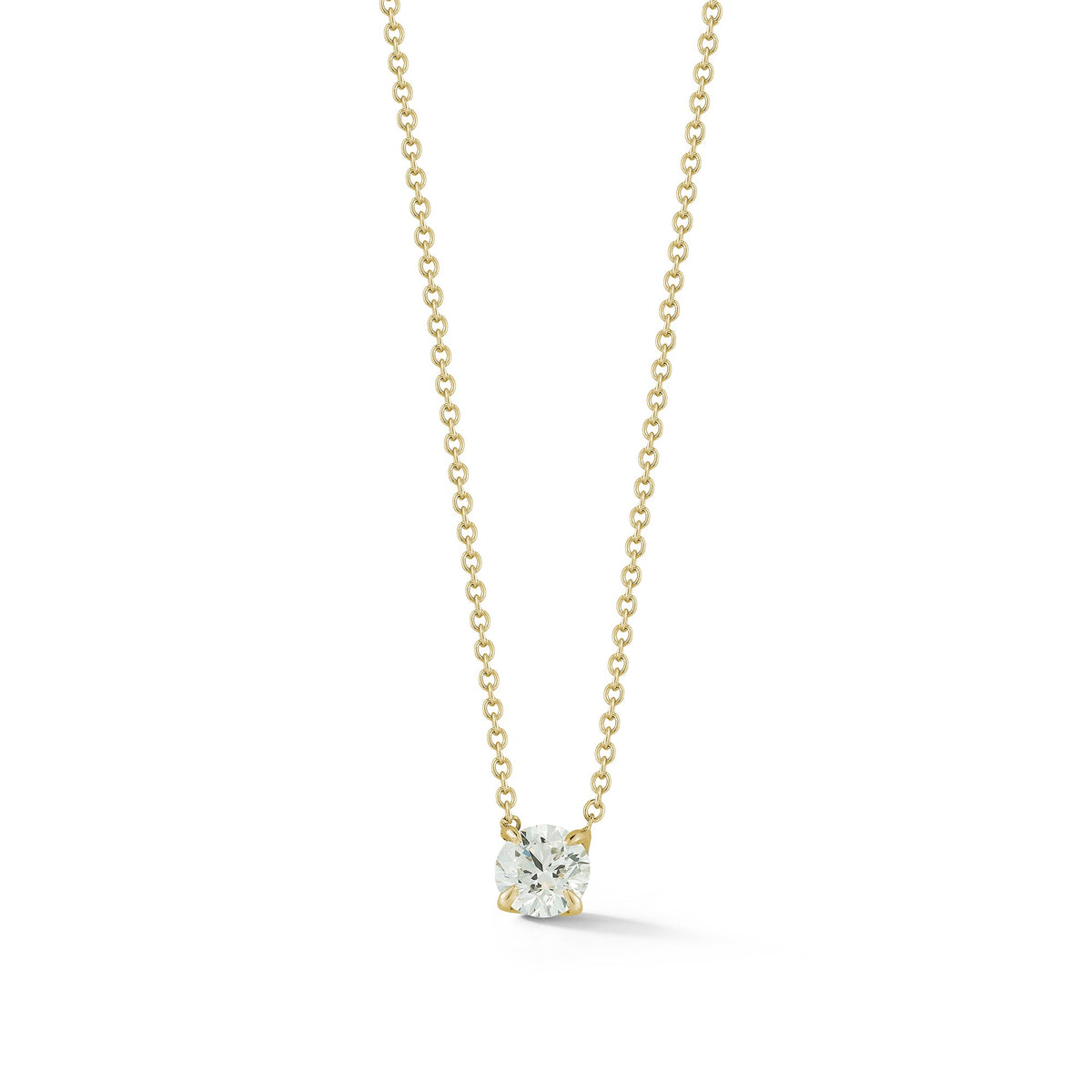DRD 0.50 ct. Round Diamond Solitaire Necklace