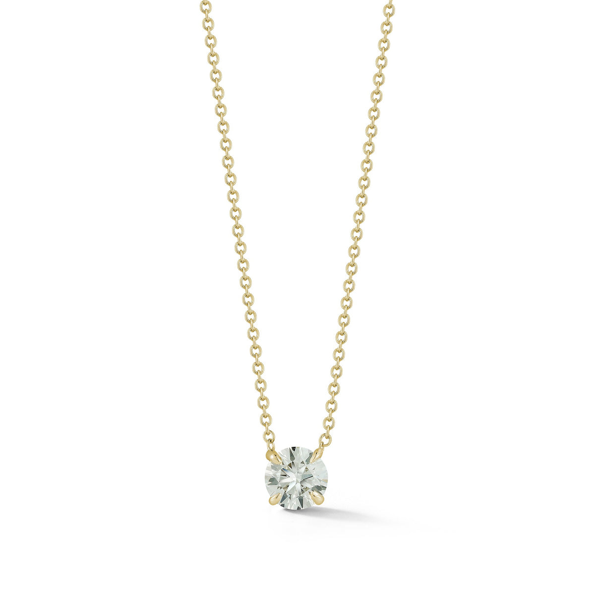 DRD 0.70 ct. Round Diamond Solitaire Necklace