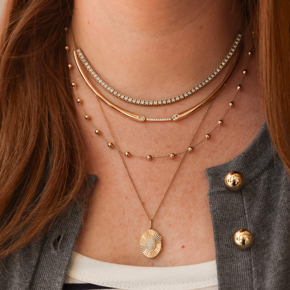 Taylor Elaine Collar Necklace