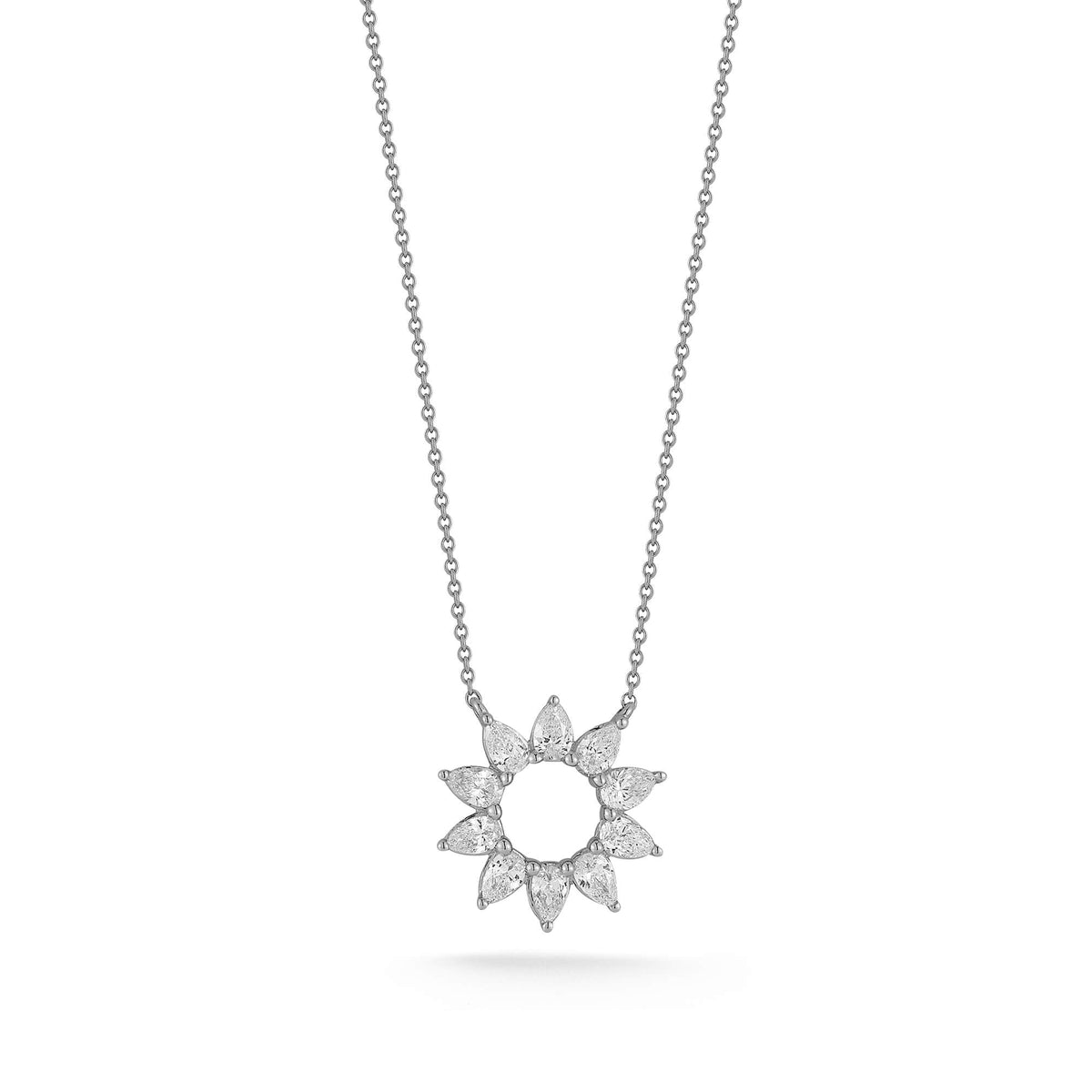 Taylor Elaine Pear Flower Necklace
