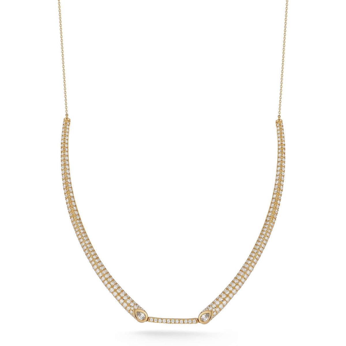 Taylor Elaine Diamond Collar Necklace