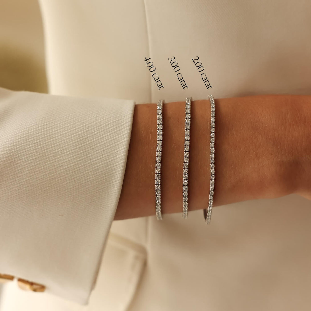 DRD 2.00 Ct. Total Weight Tennis Bracelet
