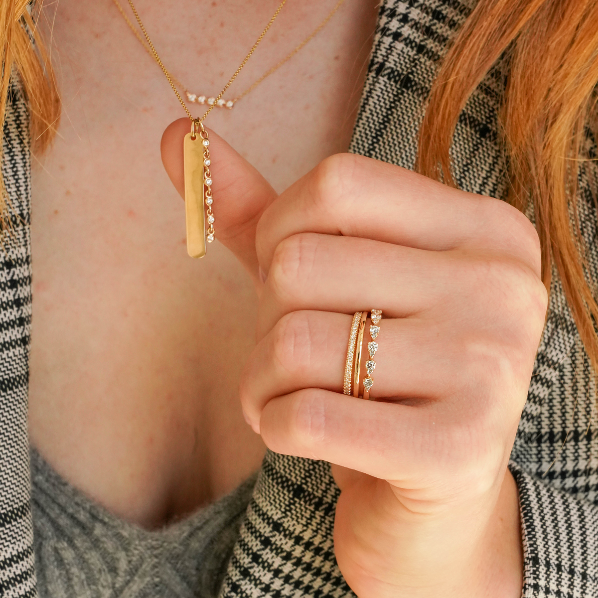 Sylvie Rose Slim Ring