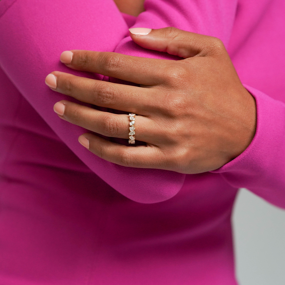 DRD 7 Stone Multi-Shape Ring
