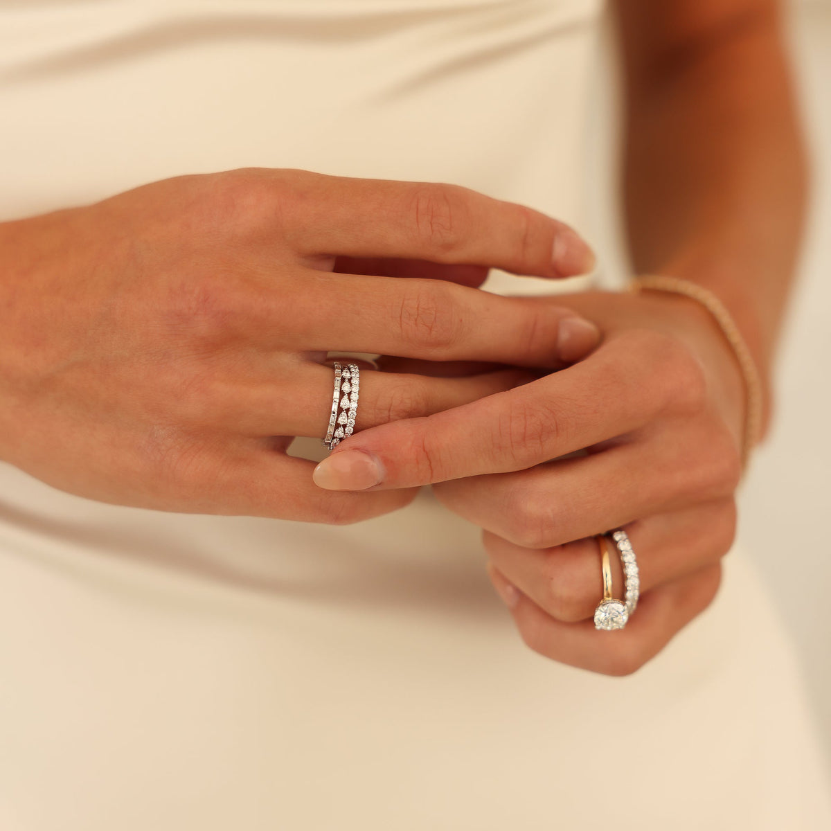 DRD Round Eternity Band - 0.75 Cttw