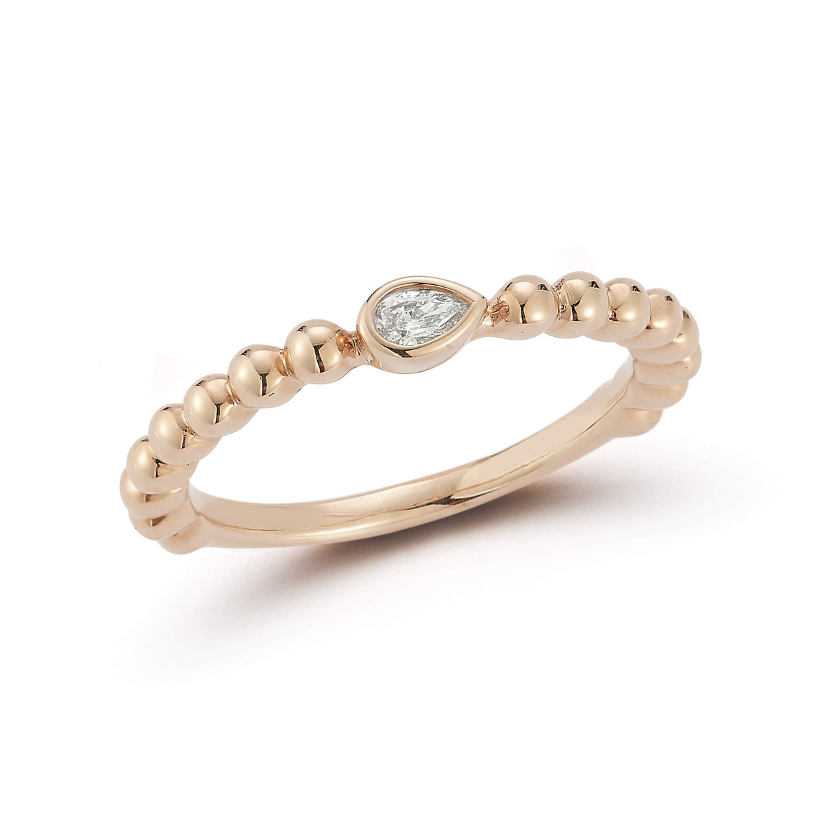 Poppy Rae Bezel Pear Ring