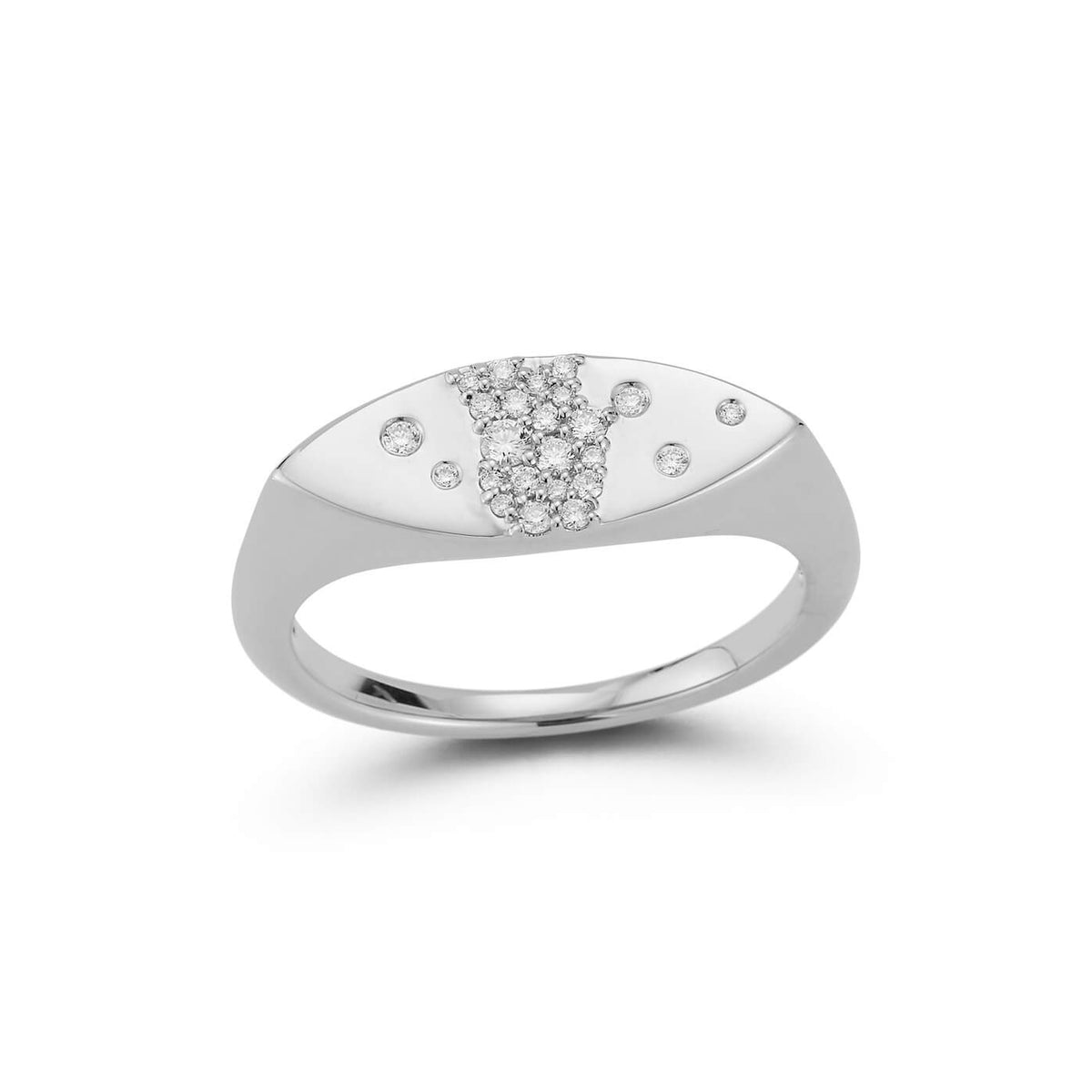 Cynthia Rose Marquise Signet Ring