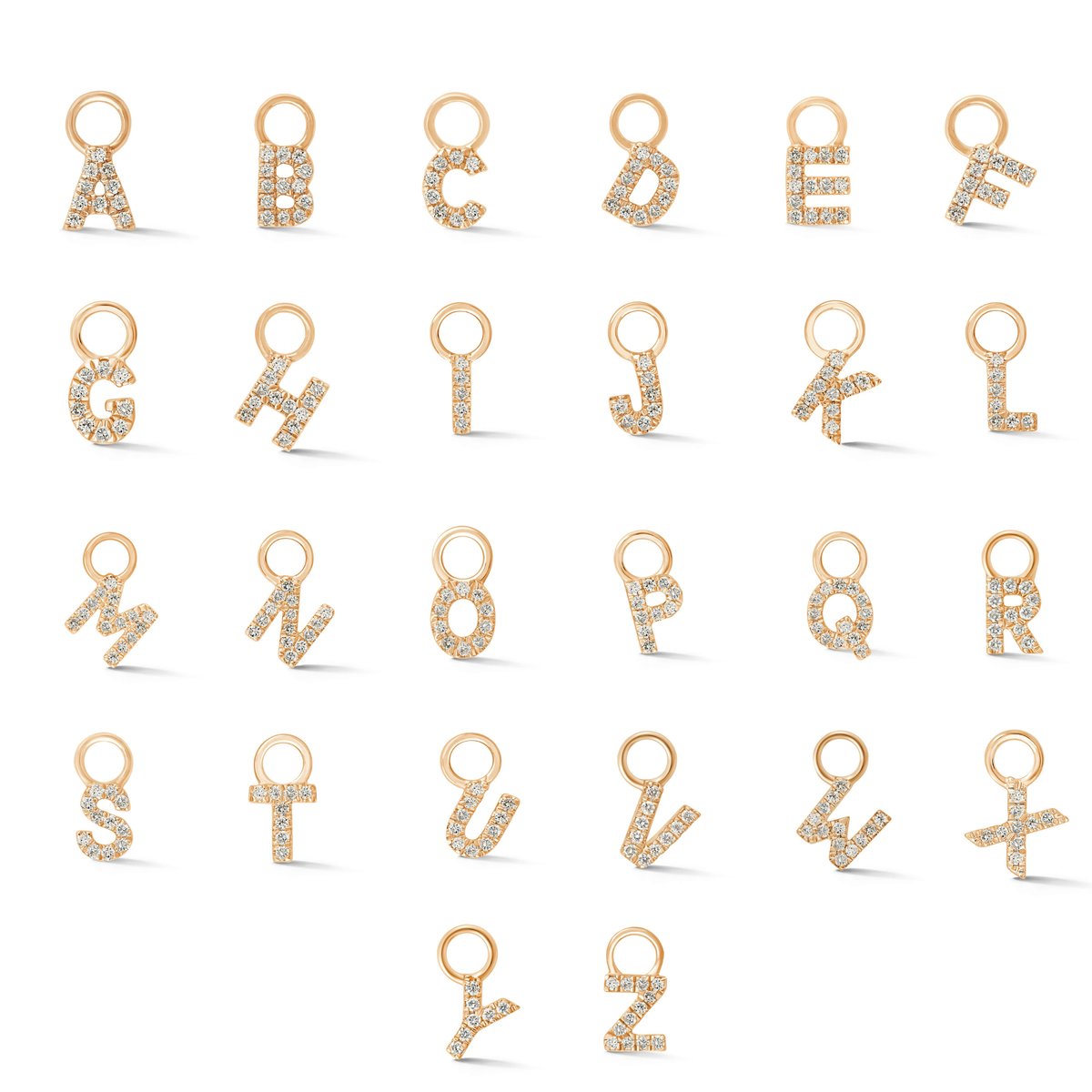 DRD Initial Earring Charm
