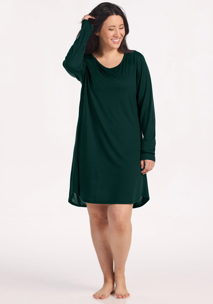 Lucille Long Sleeve Nightgown