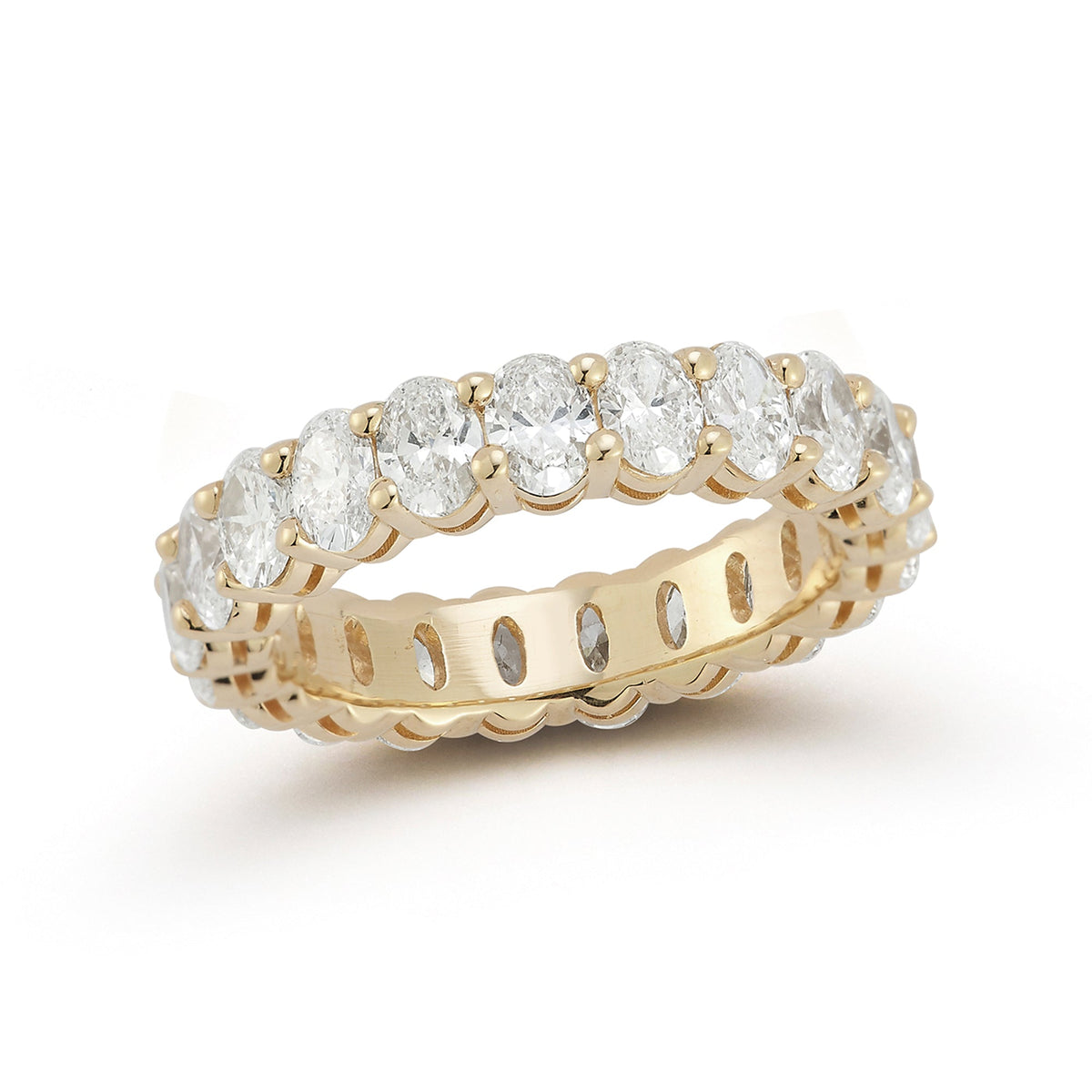 DRD 0.16 Ct. Oval Diamond Eternity Ring