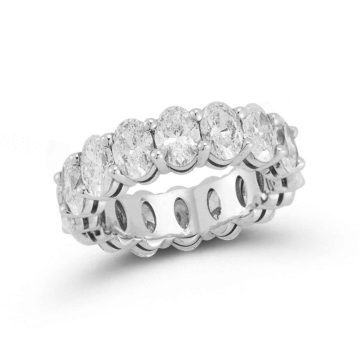 DRD 0.40 Ct. Oval Diamond Eternity Ring