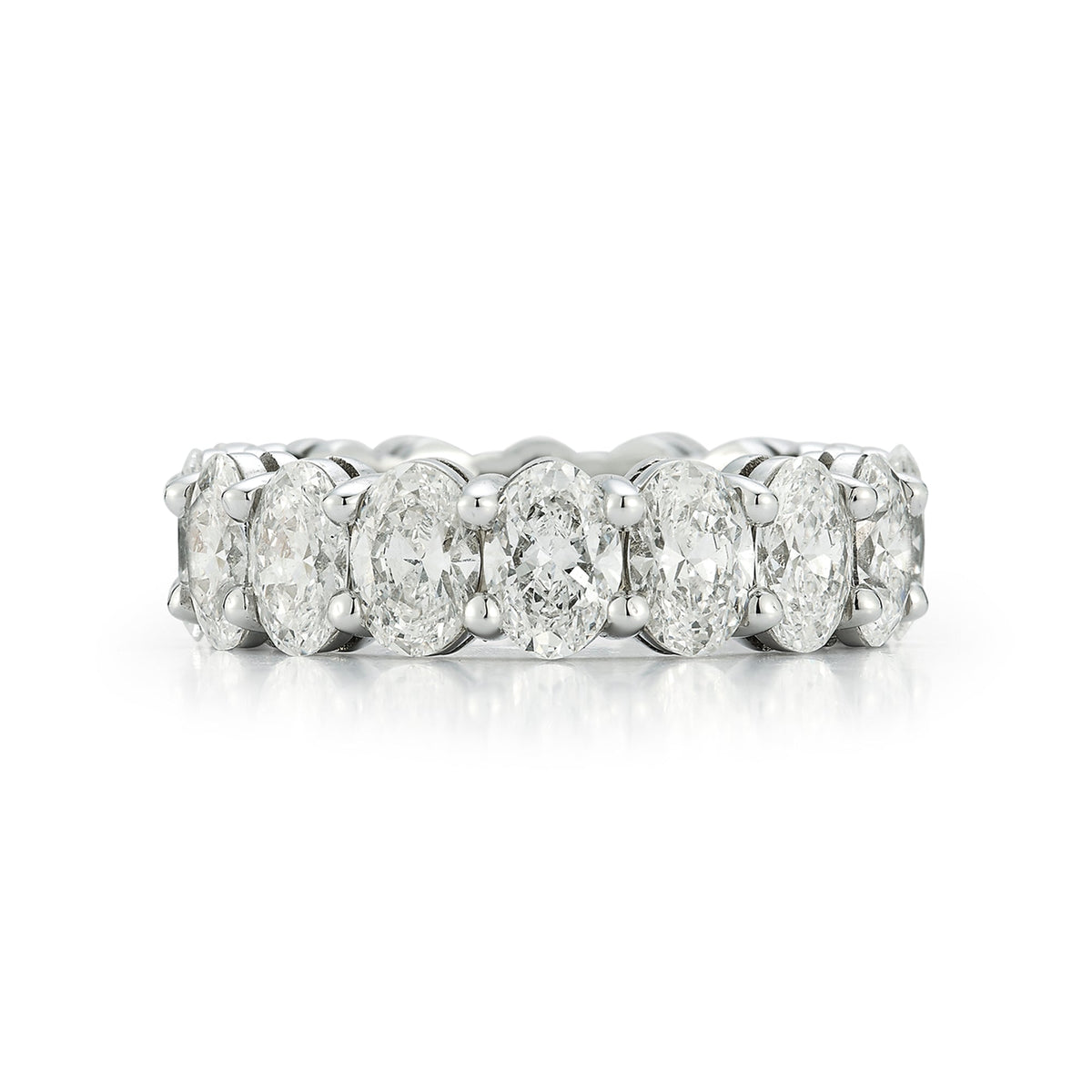 DRD 0.40 Ct. Oval Diamond Eternity Ring
