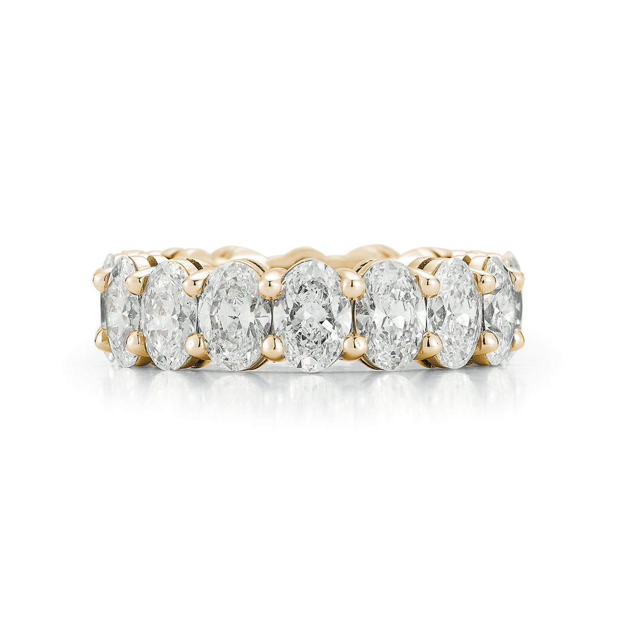 DRD 0.40 Ct. Oval Diamond Eternity Ring