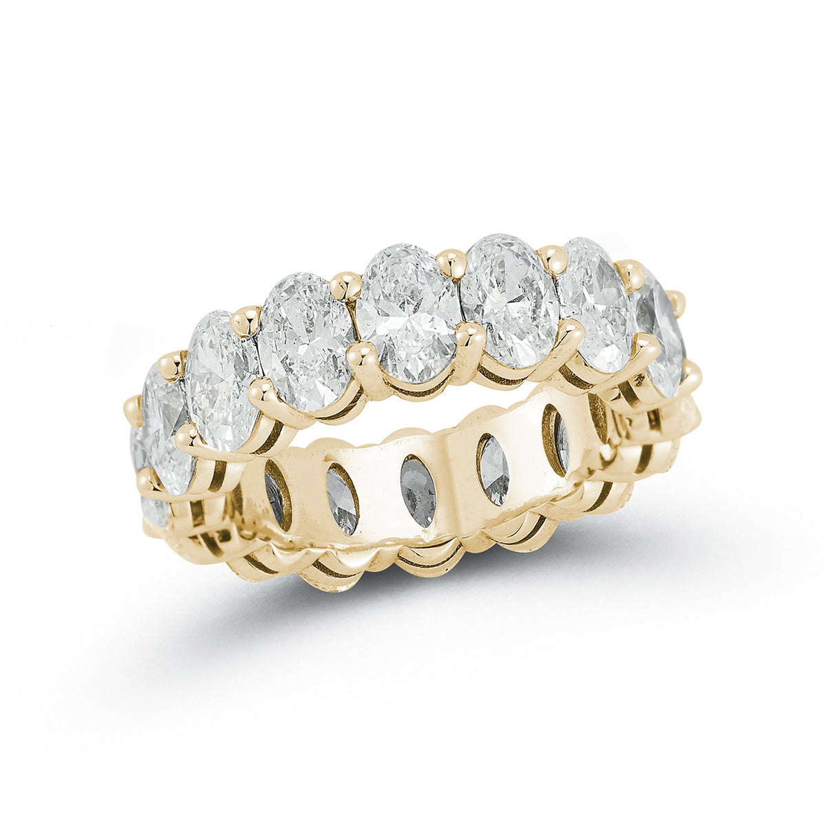 DRD 0.40 Ct. Oval Diamond Eternity Ring