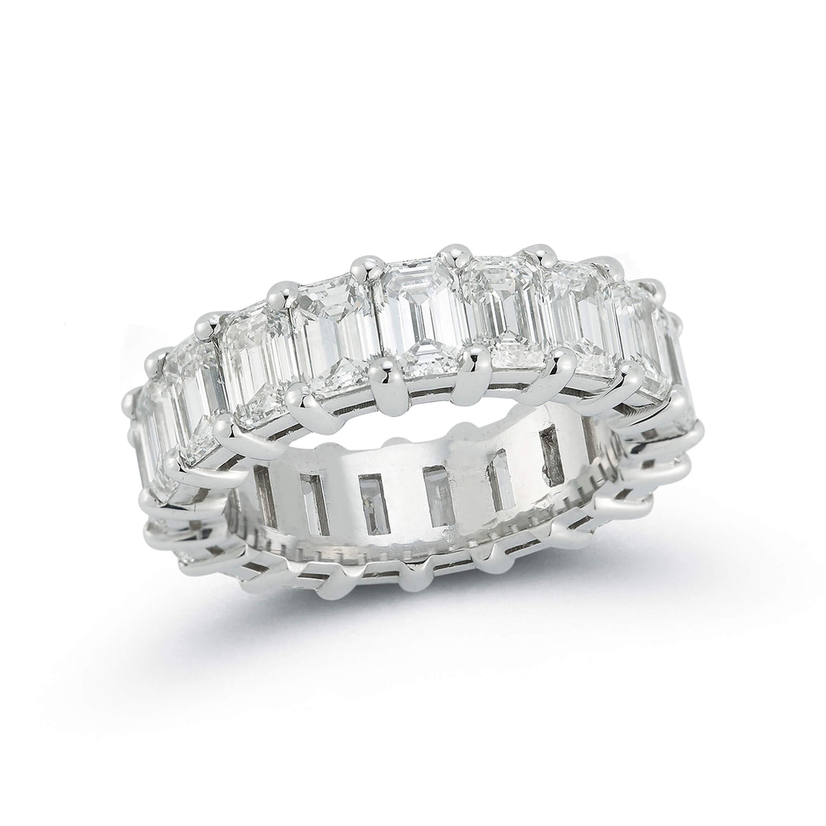 DRD 0.40 Ct. Emerald Cut Diamond Eternity Ring