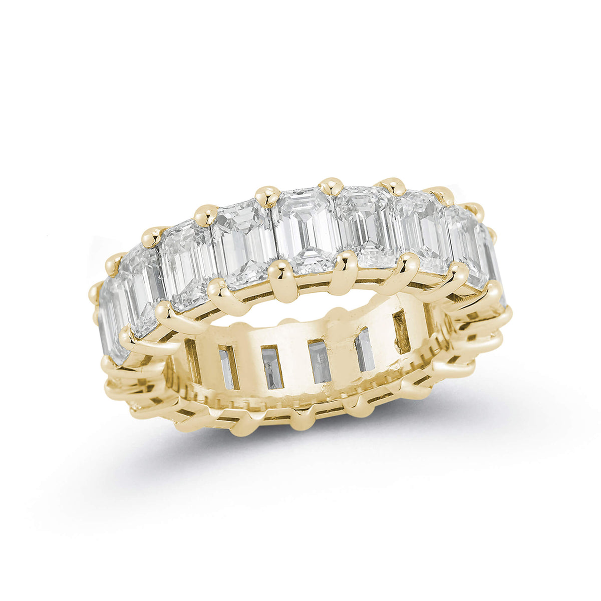 DRD 0.40 Ct. Emerald Cut Diamond Eternity Ring