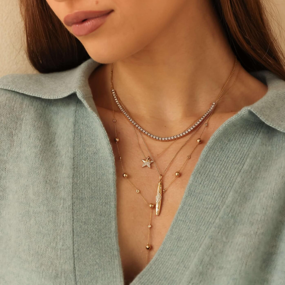 Cynthia Rose Star Necklace