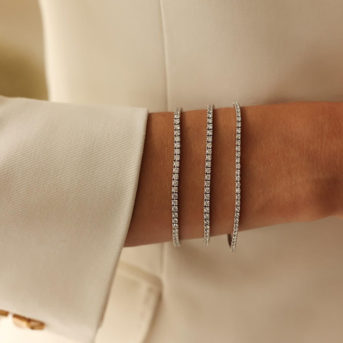 DRD 3.00 Ct. Total Weight Tennis Bracelet