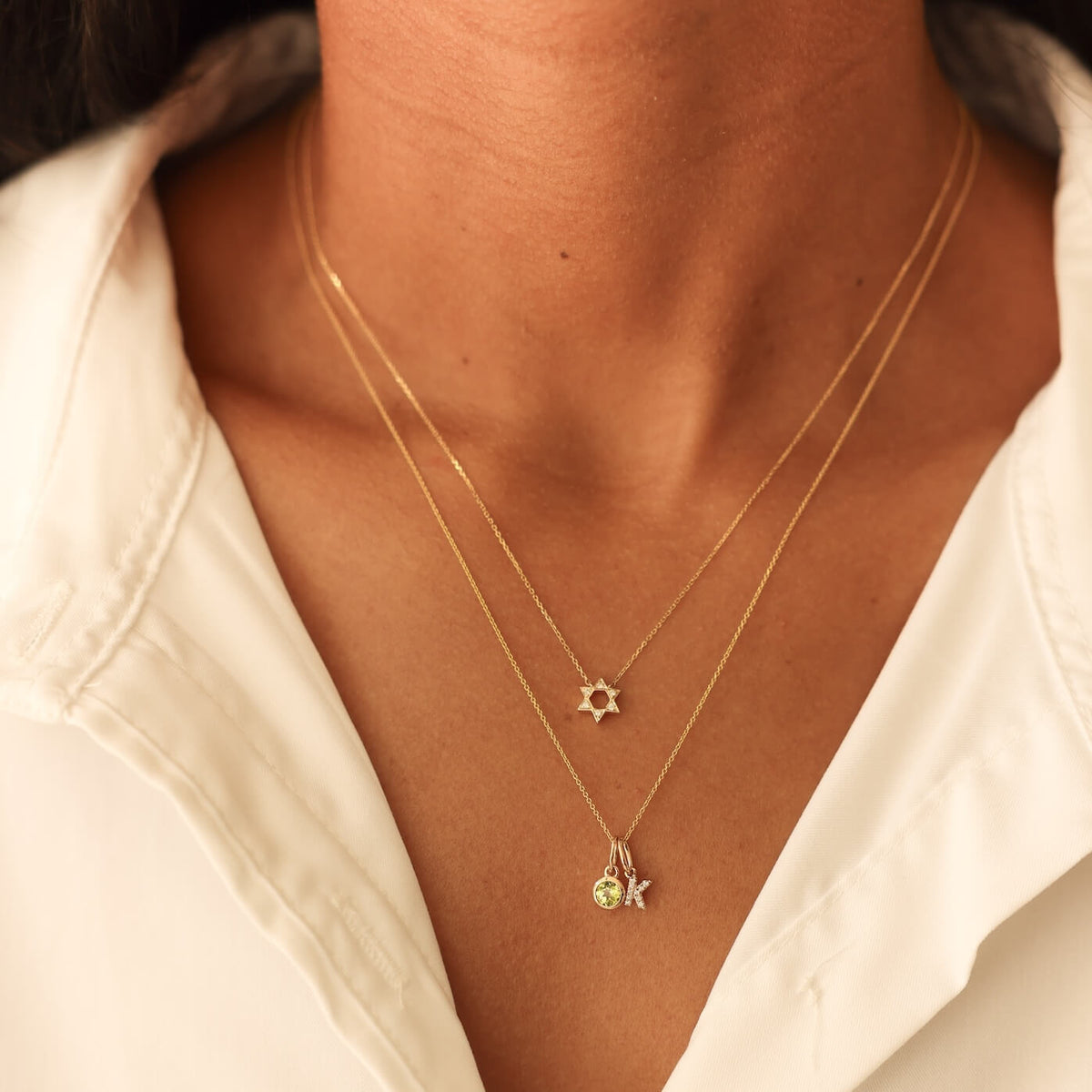 DRD Star of David Necklace