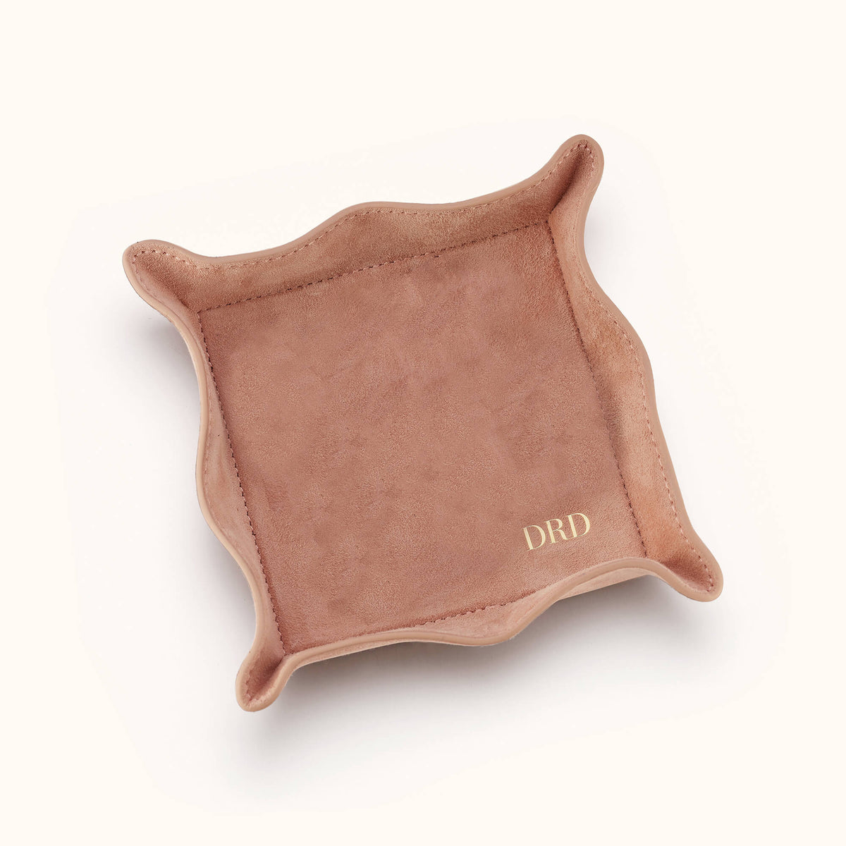 Suede Jewelry Tray