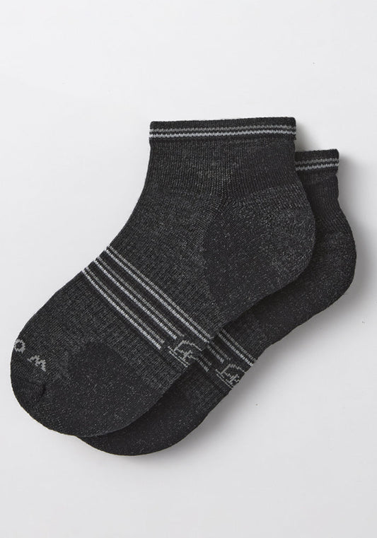Womens Amelia No Show Socks - Dark Grey Charcoal