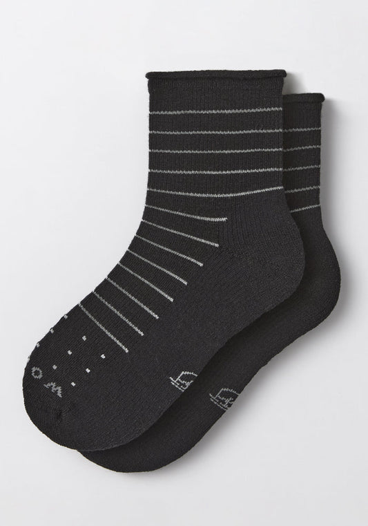 Womens Derby Roll Top Sock