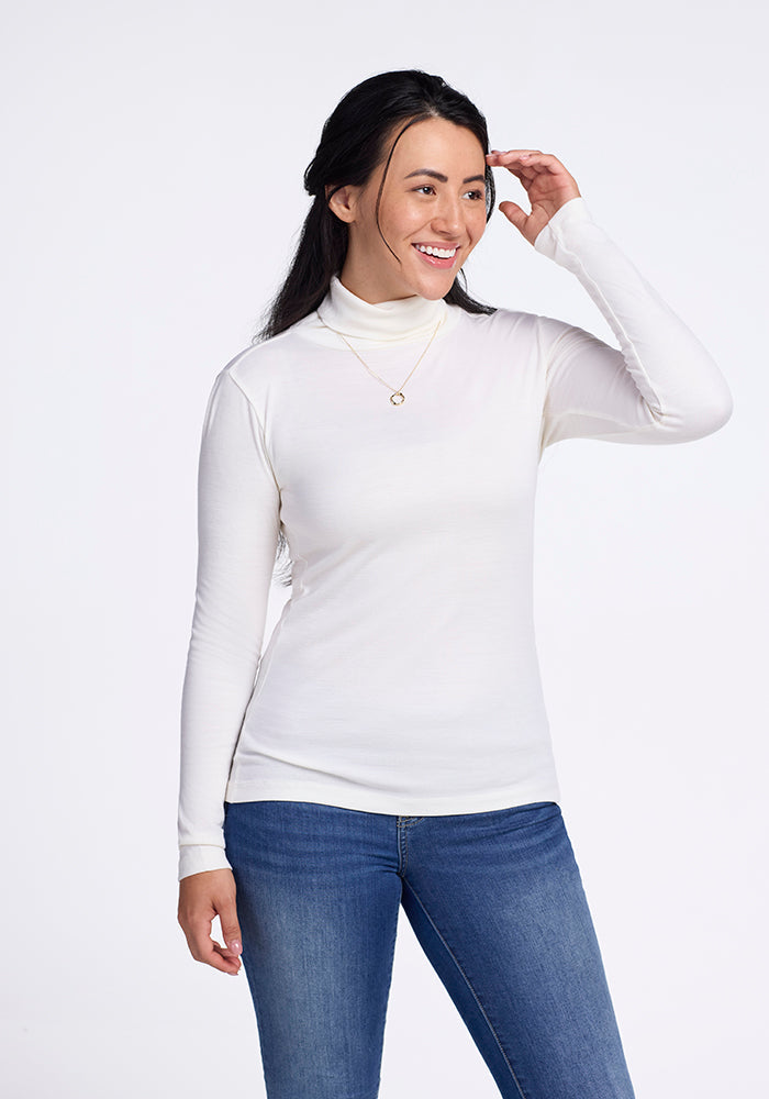 Peyton Turtleneck - Buttercream