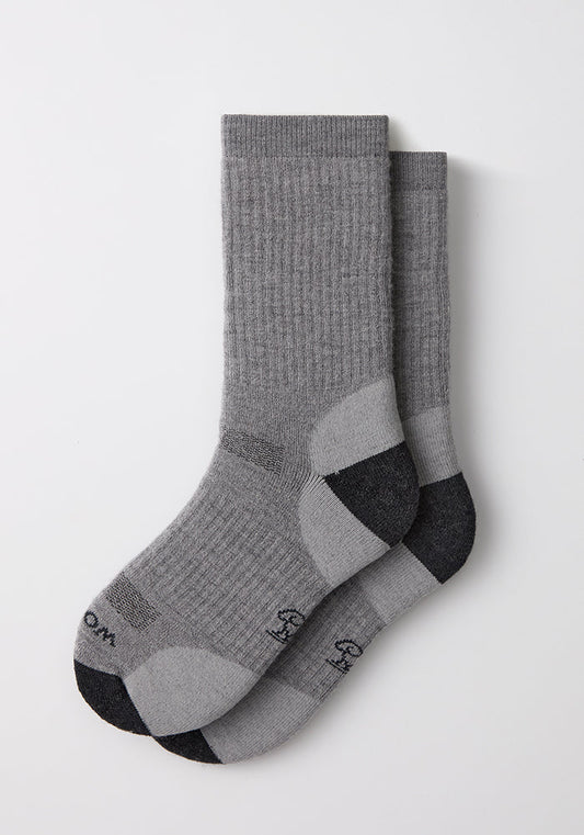 Womens Core Crew Socks - Grey