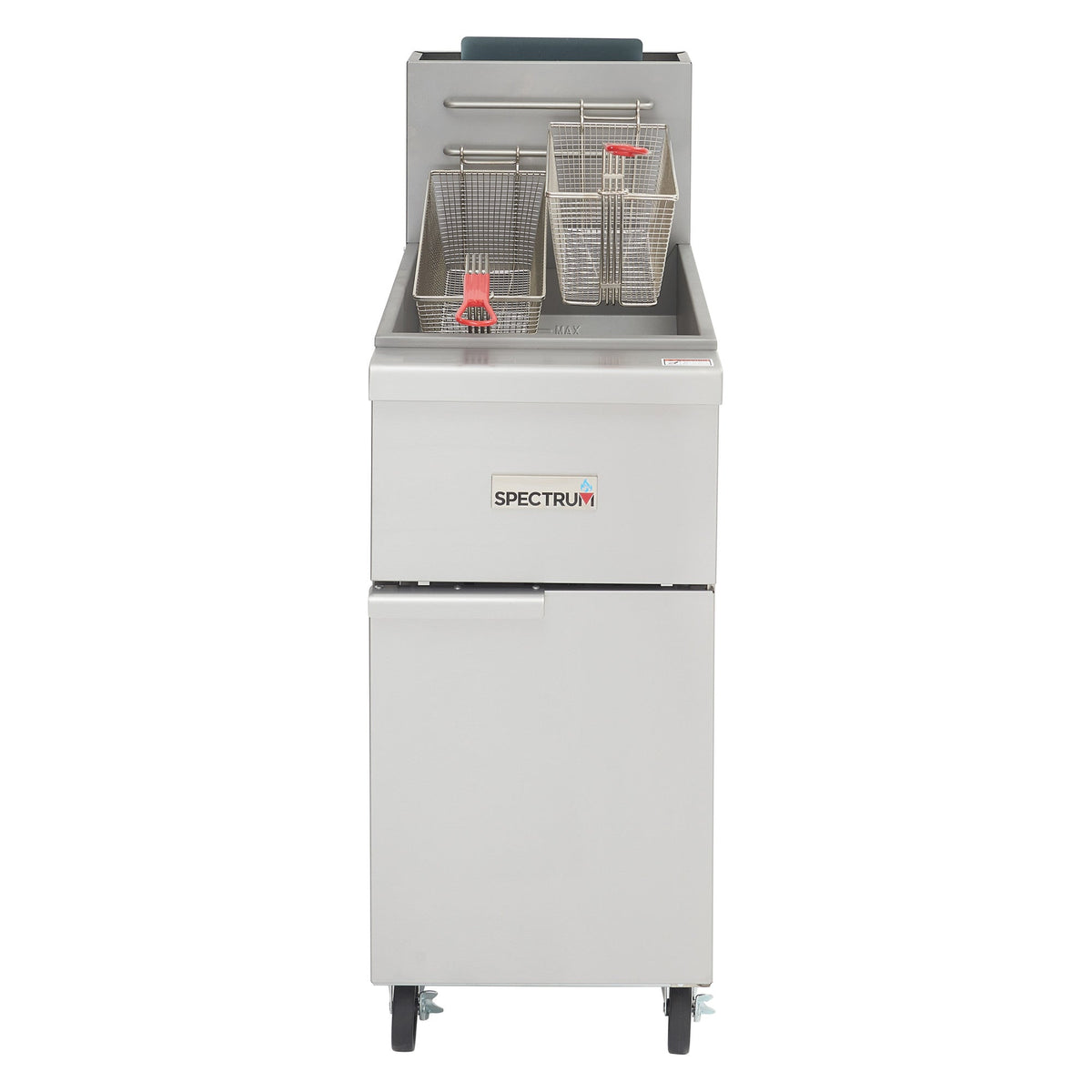 NGGF-40-NG - Spectrum Gas Deep Fryer, 40lb, 3-Tube, Natural Gas
