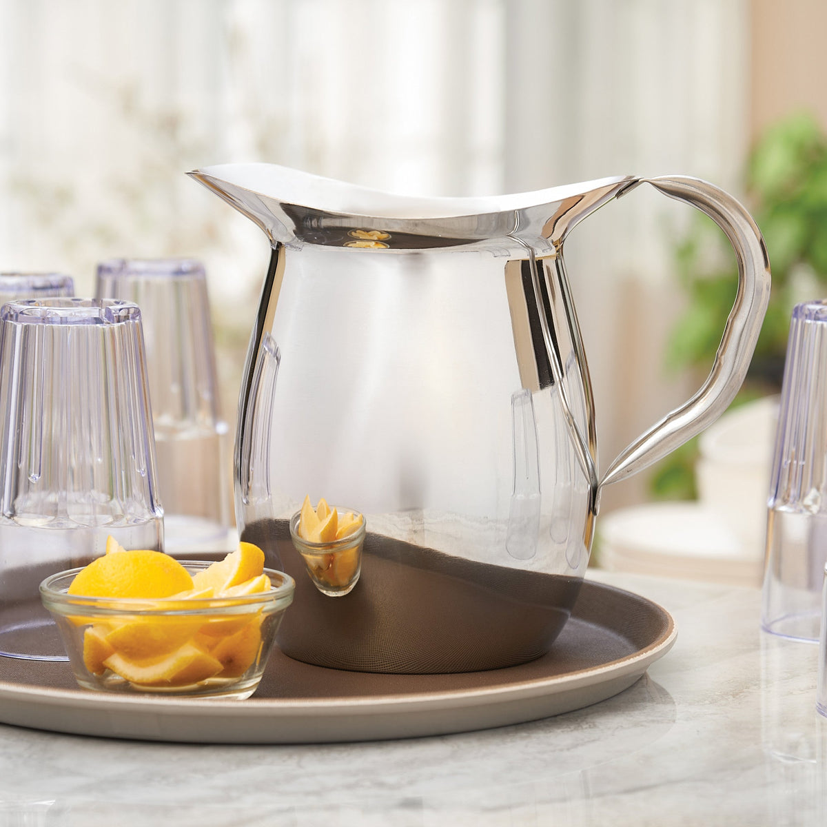 WPB-3 - 3 Qt S/S Bell Pitcher