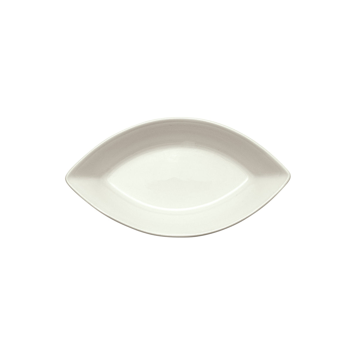 DBS-2-AW - Porcelain Boat Shape Specialty Dish, 2 oz - American White (48 Pieces/Case)