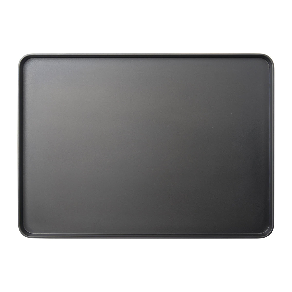MMP-1813K - Melamine Platter, 18in L x 13in W x 1in H, Rectangular, Black