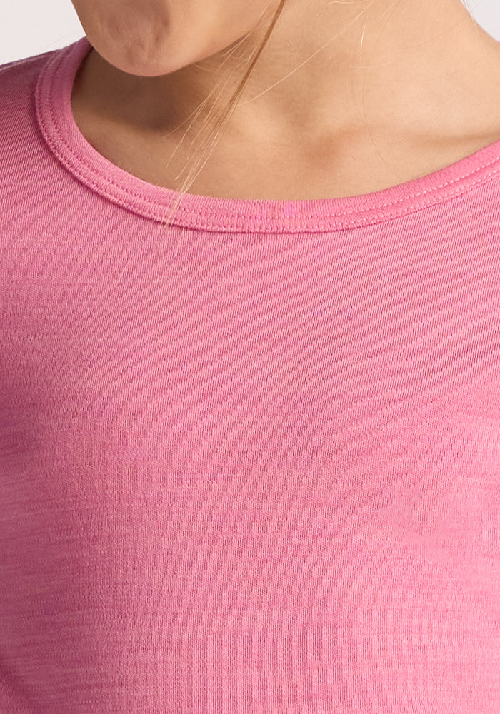 Kids Explorer Base Layer Top - Pinky Promise