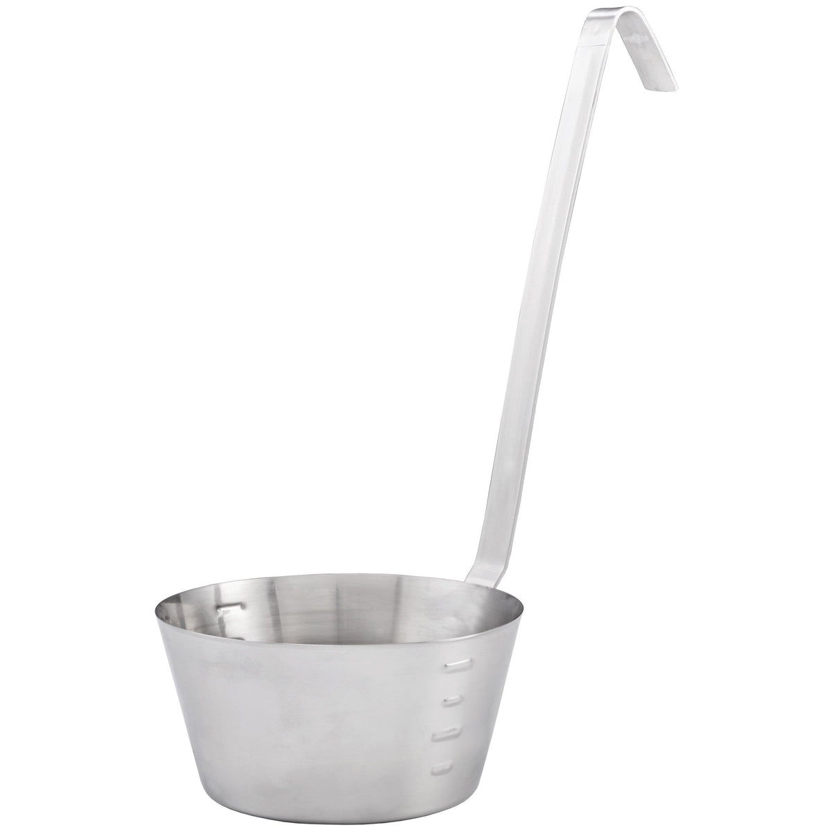 SHHD-1 - 1 Qt Stainless Steel Hooked Handle Dipper