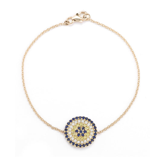Carly Michelle Evil Eye Bracelet