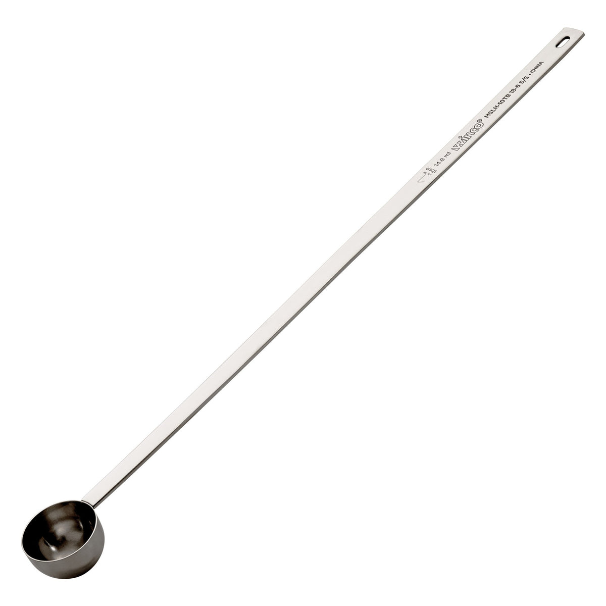 MSLH-10TB - 18/8 Stainless Steel Measuring Spoon with Long Handle, 1 Tbsp