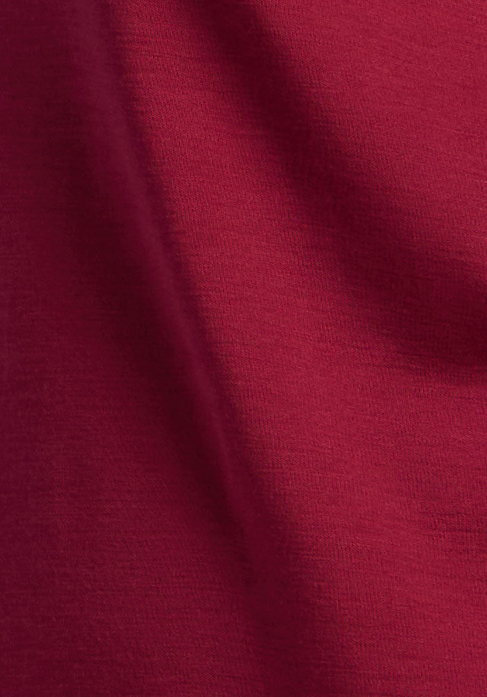 Peyton Turtleneck - Beet Red