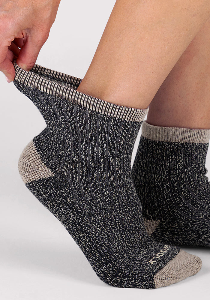 Womens Cozy Mini Crew Sock