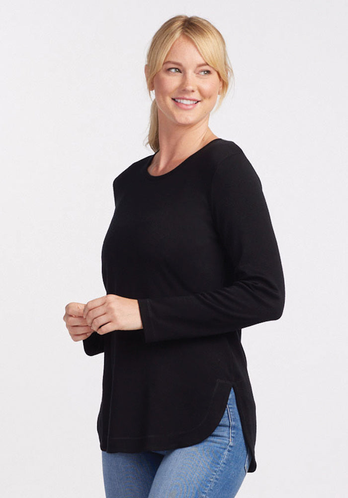 Blair Petite Tunic - Black