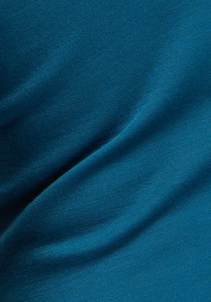 Hannah Petite Long Sleeve Top - Blue Pine