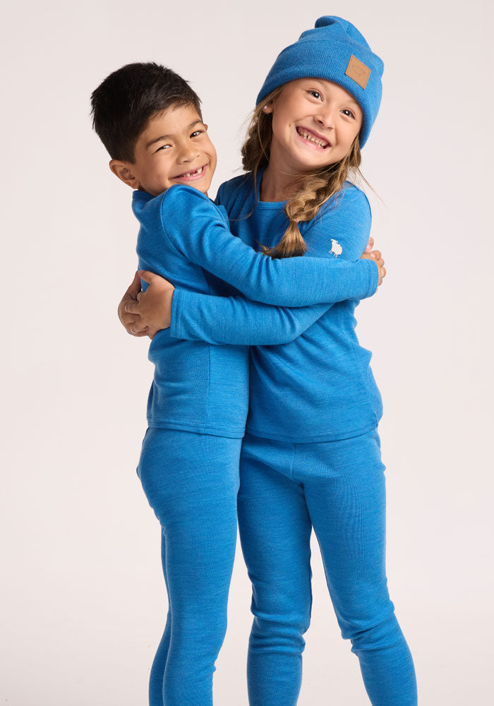 Kids Baylor Beanie - Blue Razz