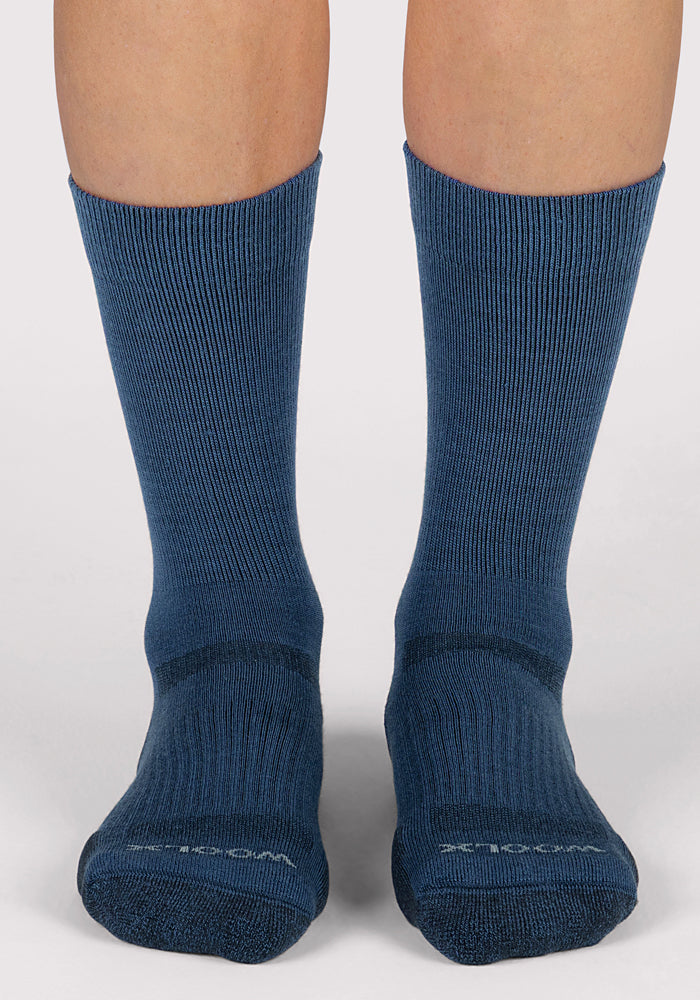 Womens Harbor Crew Sock - Majolica Blue