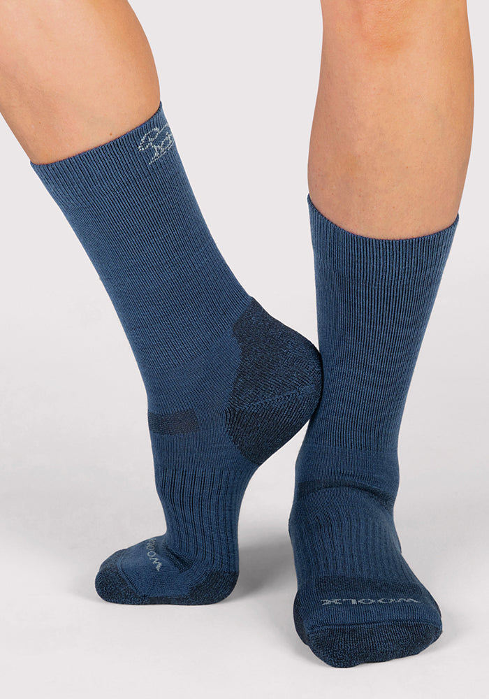 Womens Harbor Crew Sock - Majolica Blue