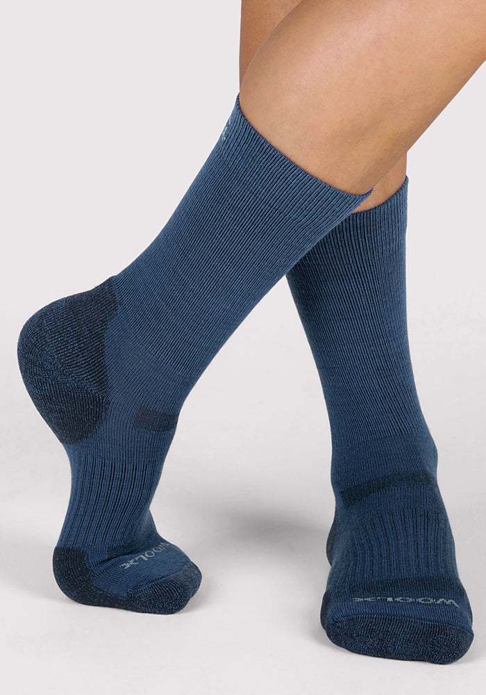 Womens Harbor Crew Sock - Majolica Blue