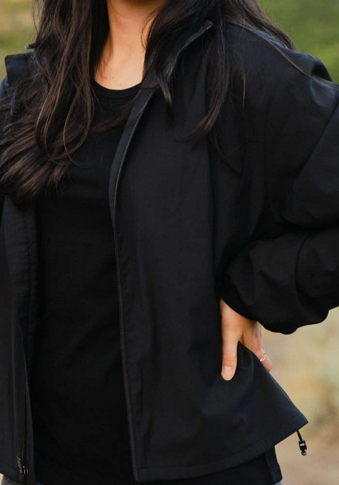 Cooper Windbreaker - Black