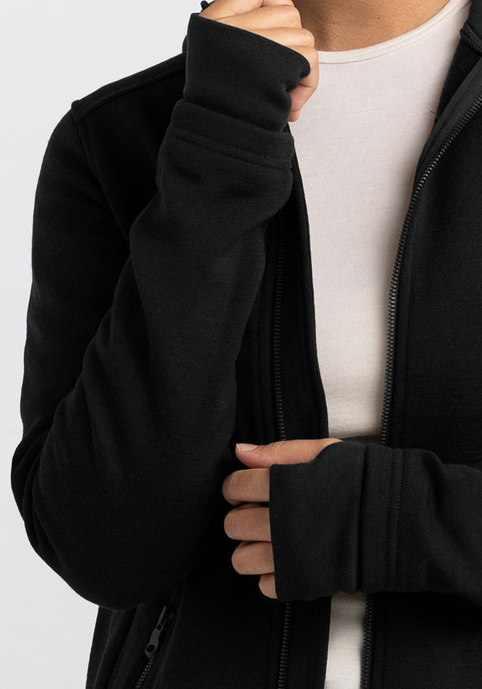 Cubby Hooded Sweatshirt - Black
