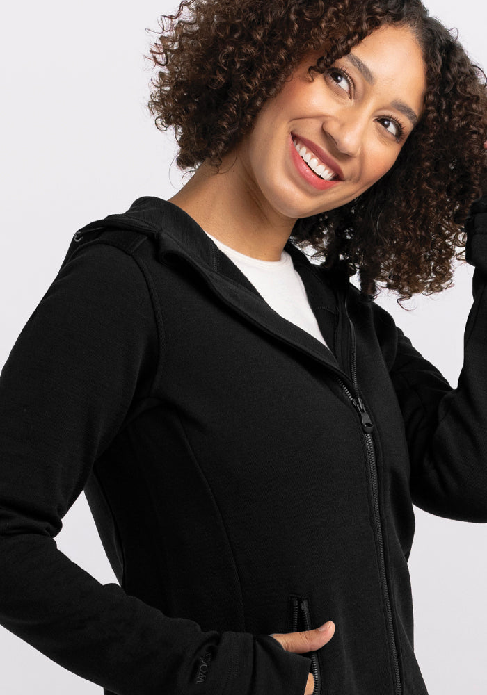 Cubby Hooded Sweatshirt - Black