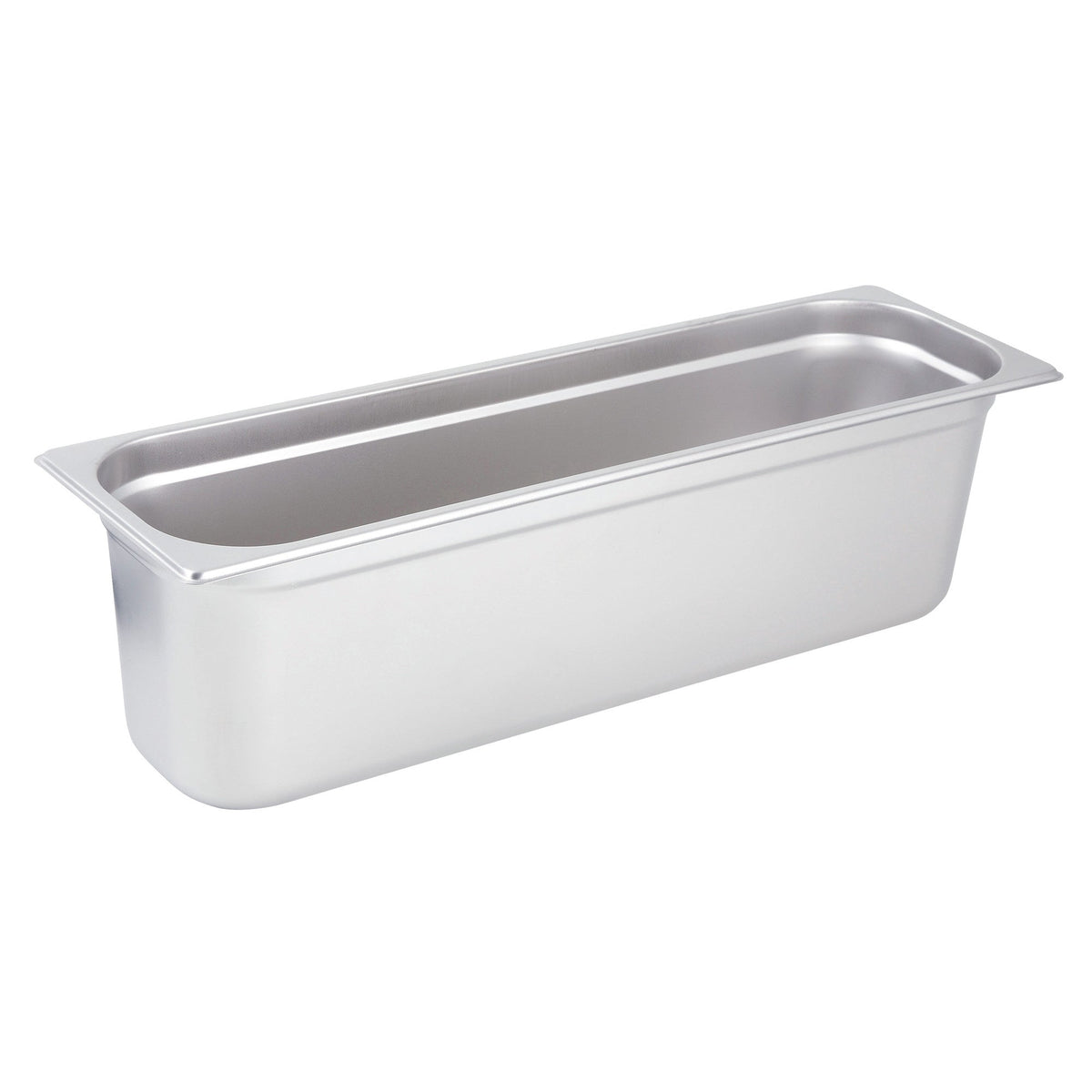 SPJL-6HL - Anti-Jam Half Long Steam Pan, 25 Gauge Stainless Steel - 6"