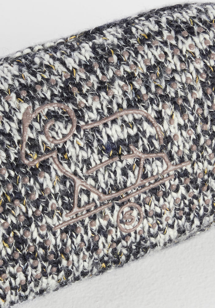 Men's Gripper Slipper Bootie - Speckled Stone