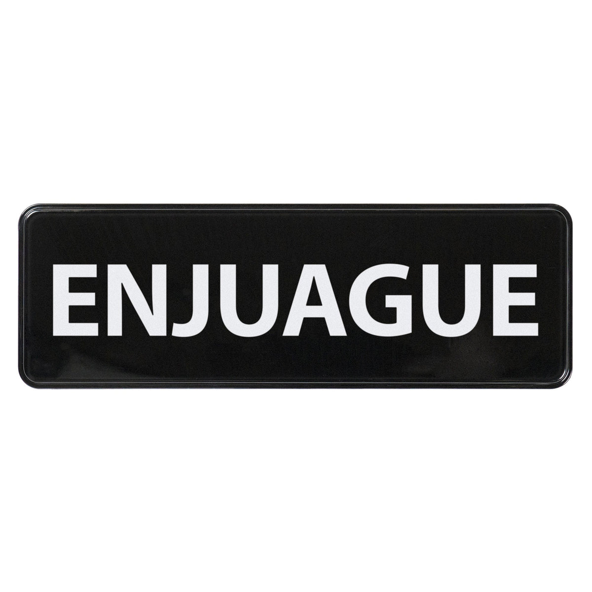 SGN-365 - Information Signs, 9"W x 3"H, Spanish - SGN-365 - Rinse
